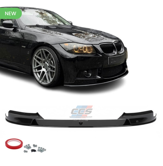 BMW E90/E91 Kiiltävän musta Etulippa M3 look puskuriin