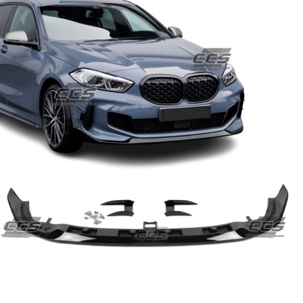 BMW F40 19-24 M-Performance kiiltävän musta etuspoileri