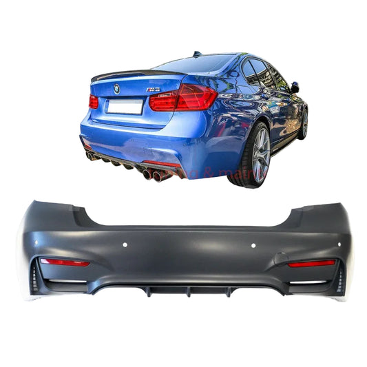 BMW F30 Sedan, M3-look takapuskuri, PDC