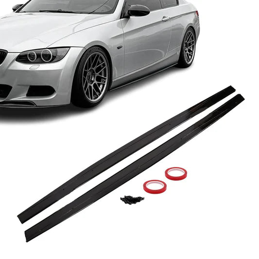 BMW E92 E93 M-performance kiiltävän mustat helmalipat