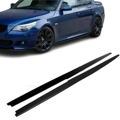 BMW E60 E61 M-Performance kiiltävän mustat helmalipat