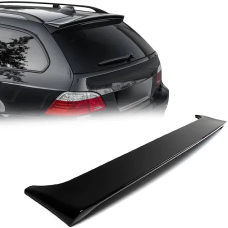 BMW E61 H-Style kiiltävän musta takaspoileri