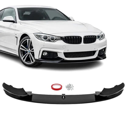 BMW F32 F33 F36, M-Performance etupuskurin lippa kiiltävän musta