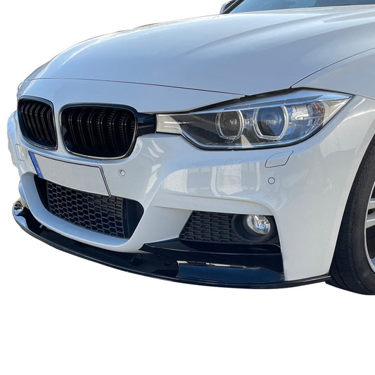 BMW F30 F31 M-performance etupuskurin lippa kiiltävän musta