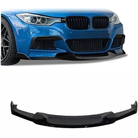 BMW F30 F31 MAD etupuskurin lippa kiiltävän musta