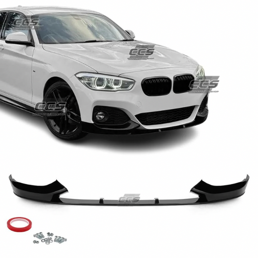 BMW F20 F21 LCI, Kiiltävän musta M-performance etupuskurin lippa