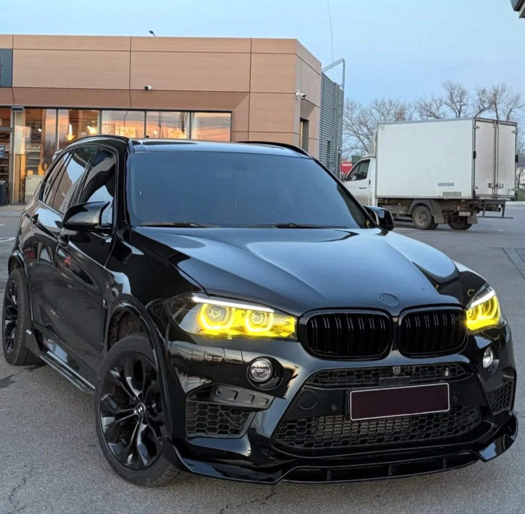 BMW X3/X5 keltaiset DRL valot CSL-style