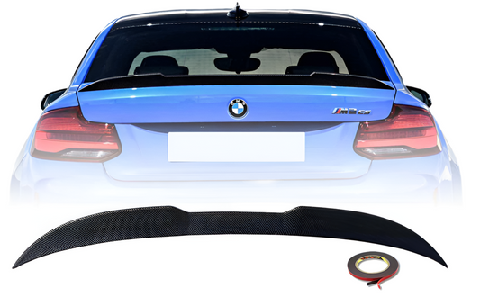 BMW F22 CS-style hiilikuitu look takaspoileri