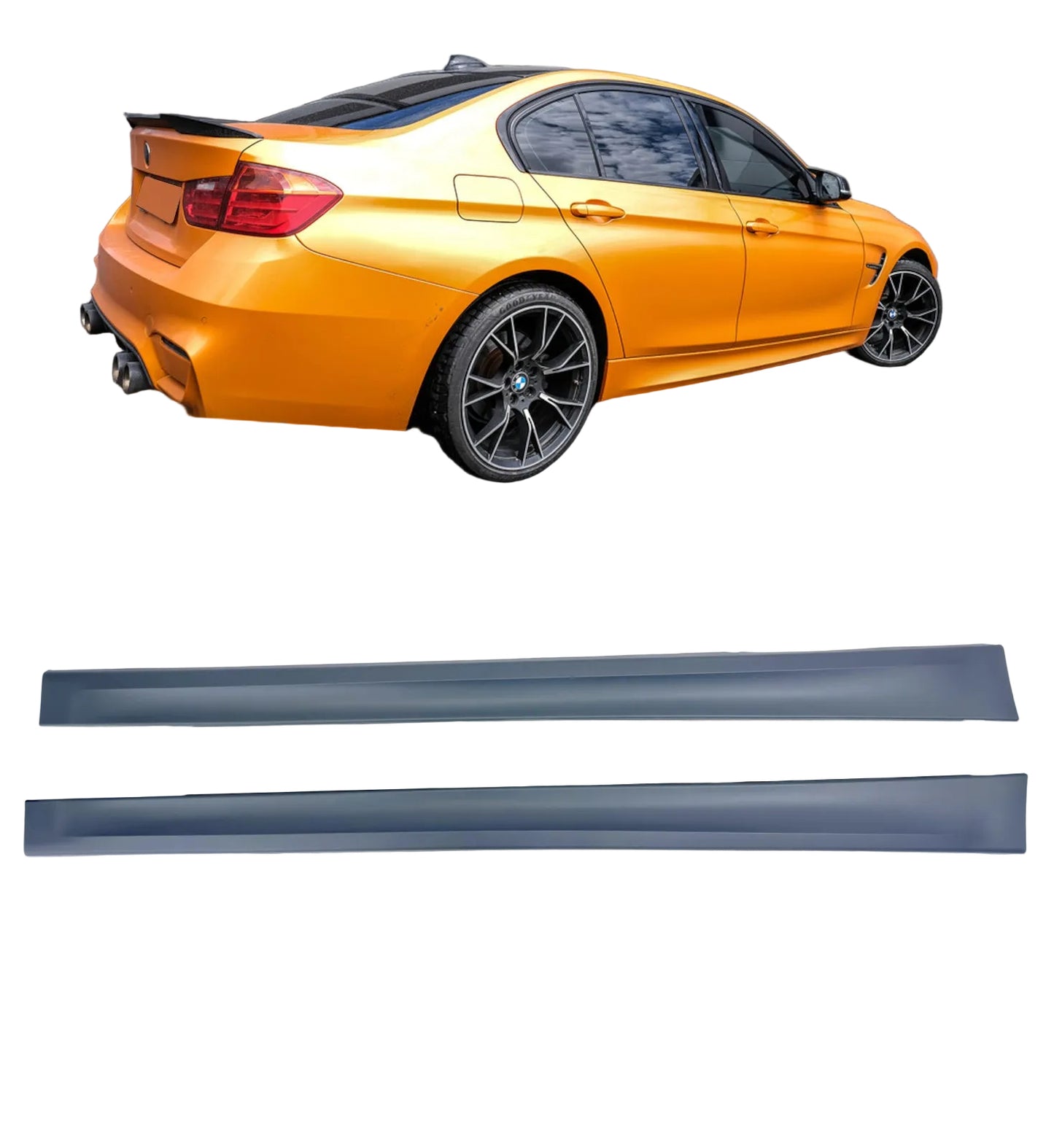 BMW F30 F31, M3-Look sivuhelmat