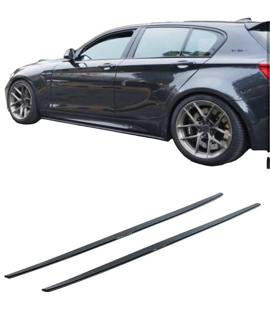 BMW F20, M-Performance helmalipat kiiltävän musta