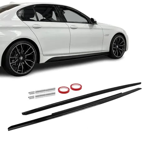 BMW F10 F11, M-Performance helmalipat kiiltävän musta