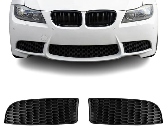 BMW E90/E91/E92/E93 Sumuvalo Delete suojat M3-Look puskuriin