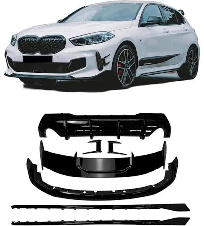 BMW F40 18-24 Aero Kit korisarja kiiltävän musta