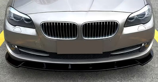 BMW F10/F11 Pre lci Kiiltävän musta vakioetupuskurin Etuspoileri