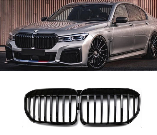 BMW G11, G12 Lci M-look kiiltävän mustat munuaiset