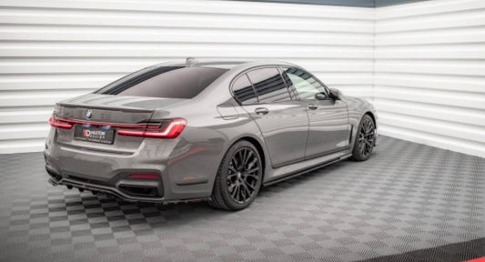 BMW 7-sarja G11 facelift 19- M-Sport helmojen alle asennettavat helmalistat Maxton Design