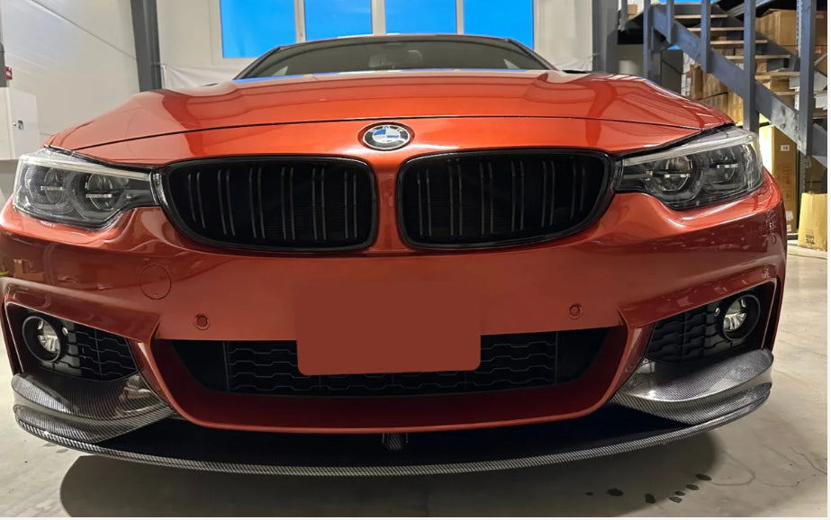 F32, F33, F36 ///M-performance hiilikuitu look etulippa