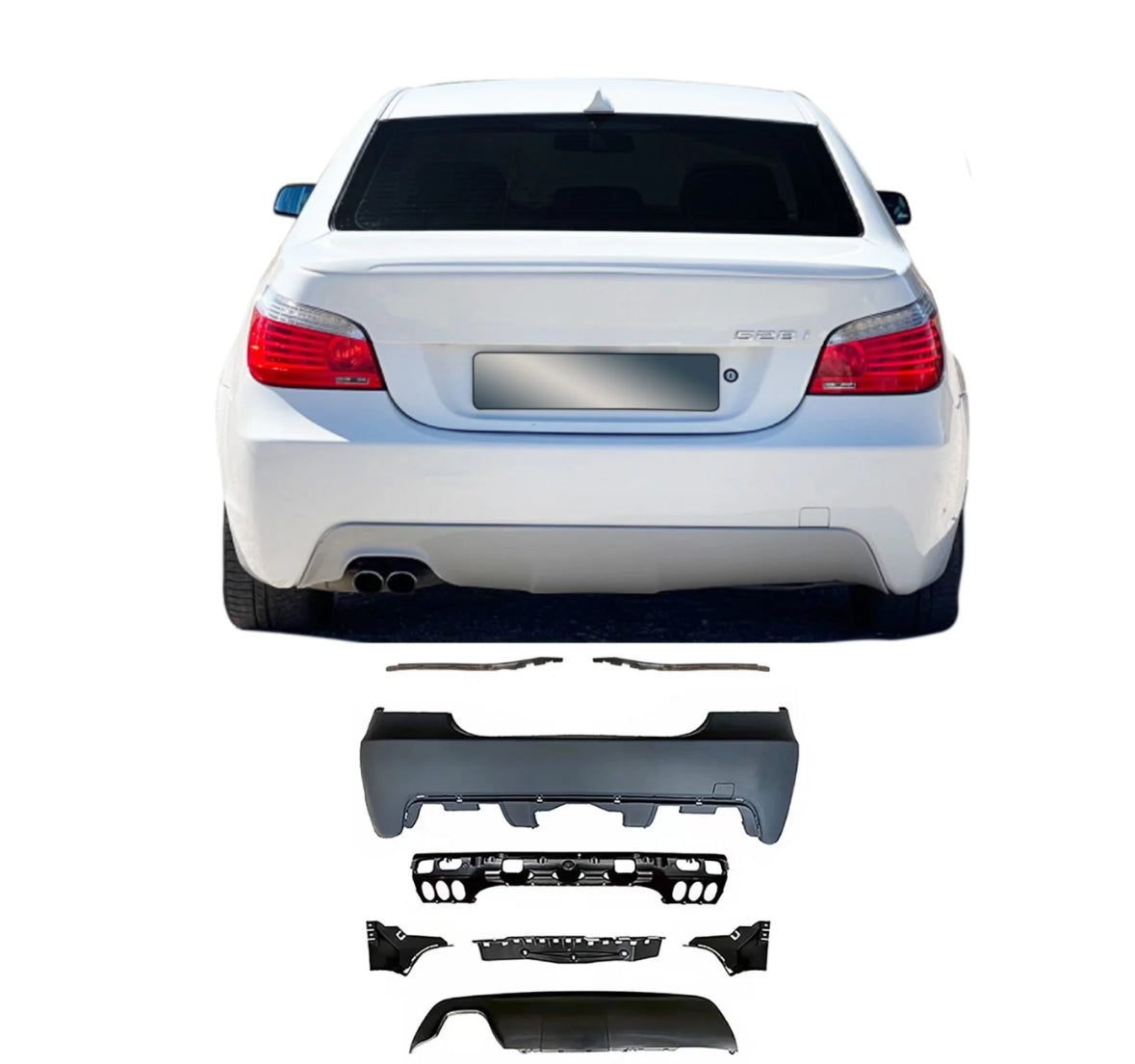 BMW E60 M-Look takapuskuri