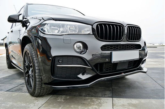 BMW X5 F15 13-18 M-Sport etupuskurin etulippa / splitteri / spoileri Maxton Design