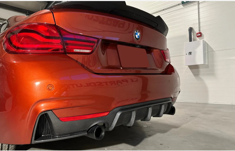 F32, F33, F36 ///M-performance hiilikuitu look takadiffuusori