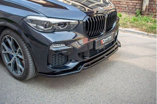 BMW X5 G05 18-23 M-Sport etupuskurin splitteri lippa spoileri Maxton Design