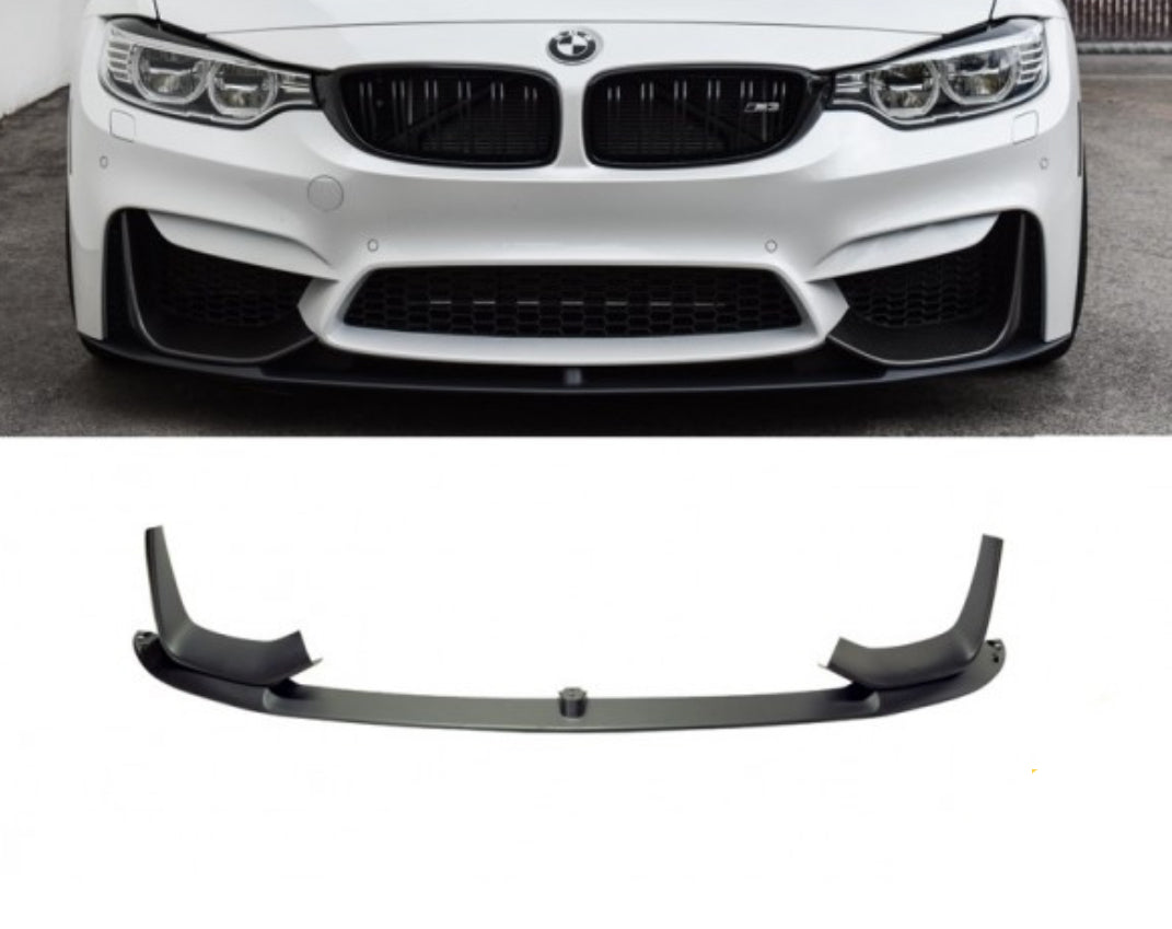 BMW M3 F80, M4 F82,F83 Kiiltävän musta etulippa