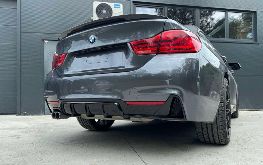 F36 ///M-performance hiilikuitu look takalippa