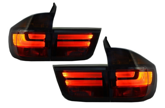 BMW X5 E70 07-10 tummat led bar takavalot