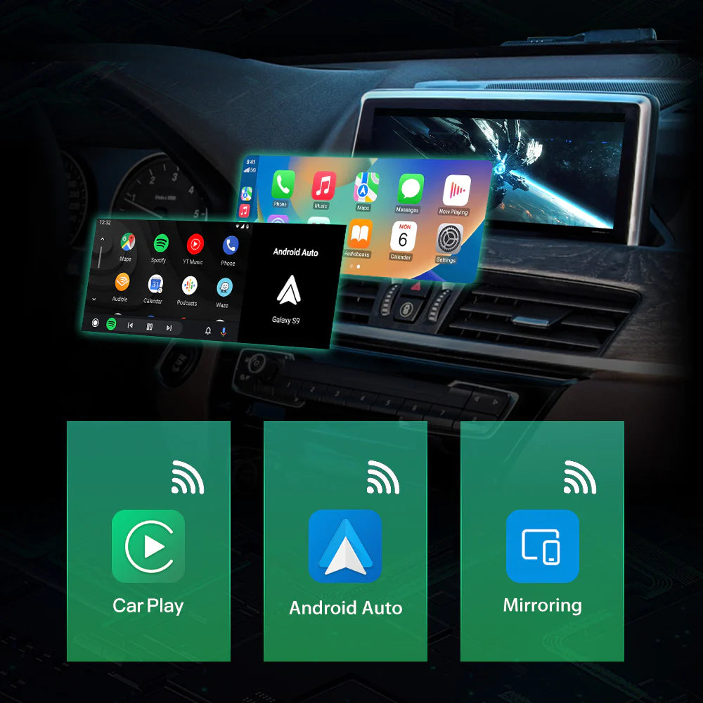 BMW 1,2,3,4,5,6 & X1, X3, X4, X5, X6, X7 Sarjan Carplay & Navigation paketti